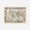 1630 Ornate Map by Willem Blaeu