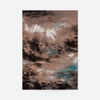 Abstract Painting 2 in Pantone Mocha Mousse