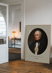 William Armstrong in a Newcastle Shirt Print