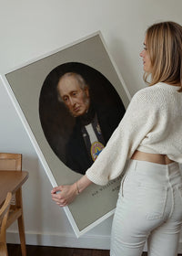 William Armstrong in a Newcastle Shirt Print