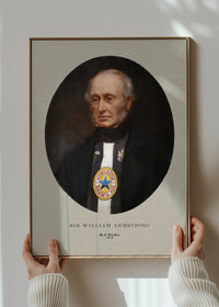 William Armstrong in a Newcastle Shirt Print