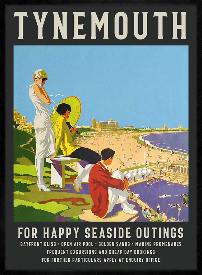 2 Prints & Frames - Tynemouth & Northumberland Posters
