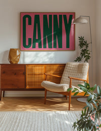 Canny Typography Poster Print