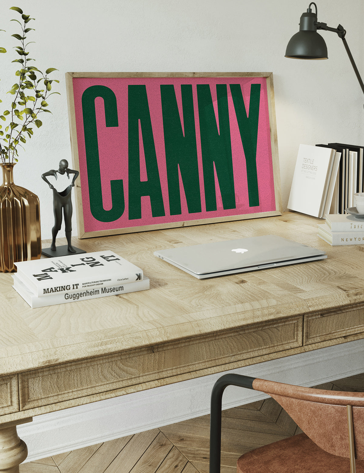 Canny Typography Poster Print