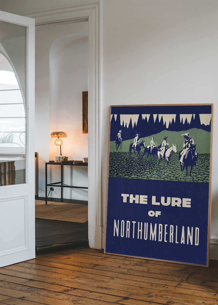 The Lure of Northumberland Poster Print