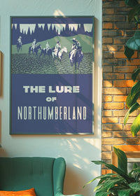 The Lure of Northumberland Poster Print