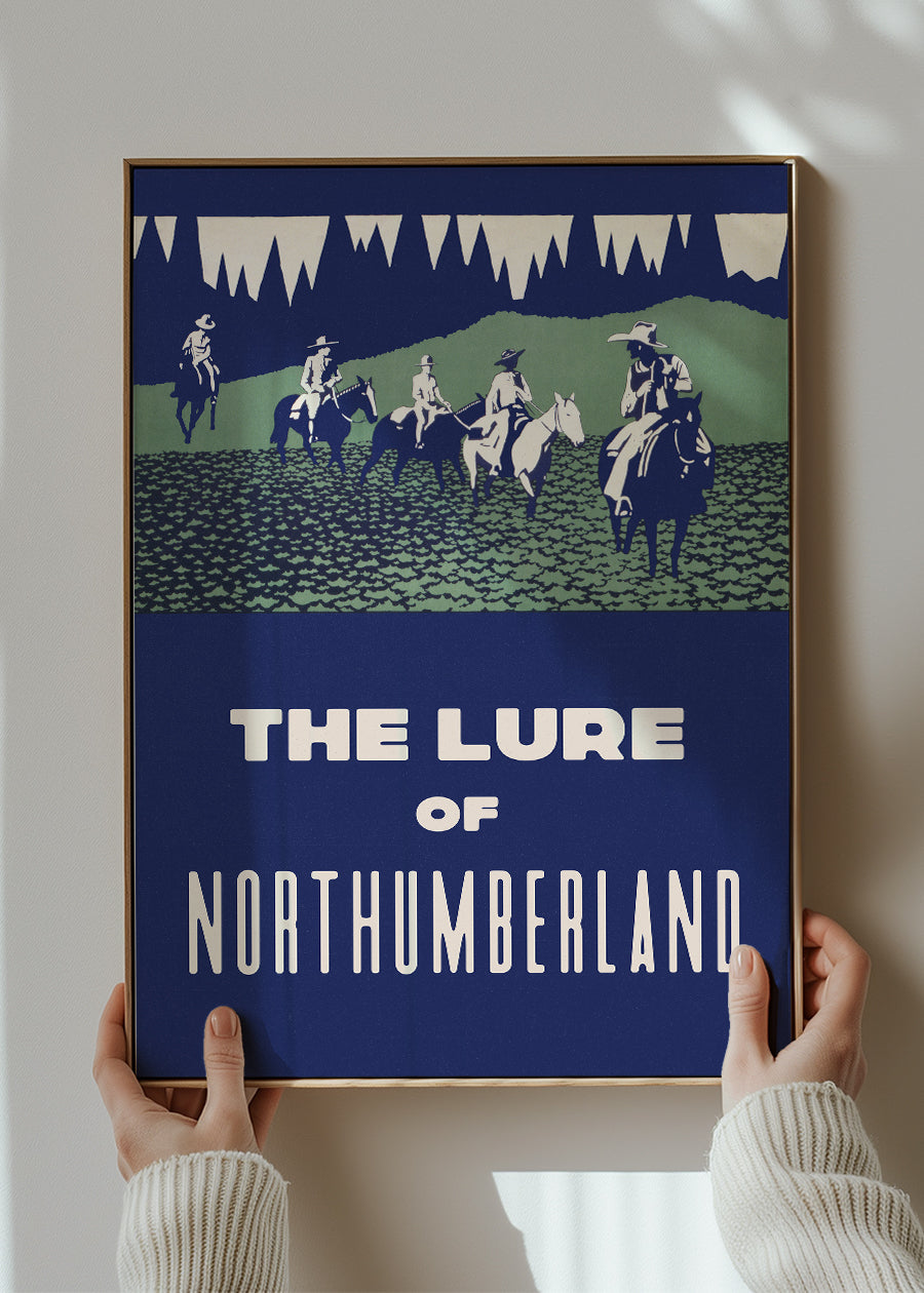 The Lure of Northumberland Poster Print