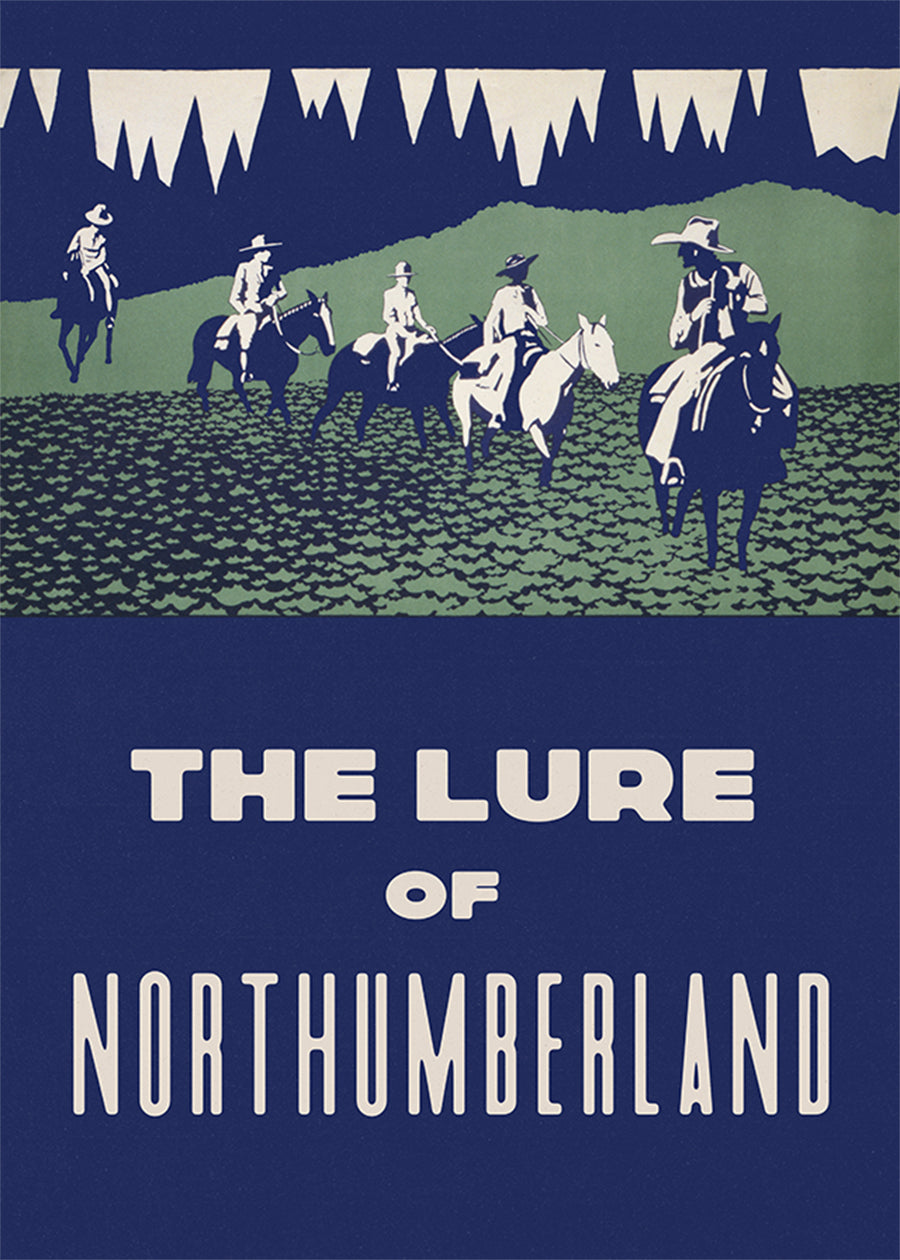 The Lure of Northumberland Poster Print