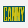 Canny Typography Quote Print - Lime Green