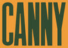 Canny Typography Quote Print - Forest Green