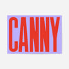 Canny Typography Quote Print - Red