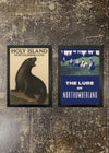 2 Prints & Frames - Holy Island & Northumberland Posters