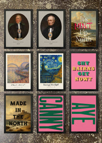 9 Prints & Frames - Newcastle x9 Bundle 1