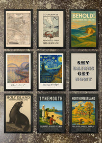 9 Prints & Frames - Newcastle x9 Bundle 2