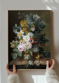 Flowers by Eelke Jelles Eelkema Still Life Painting