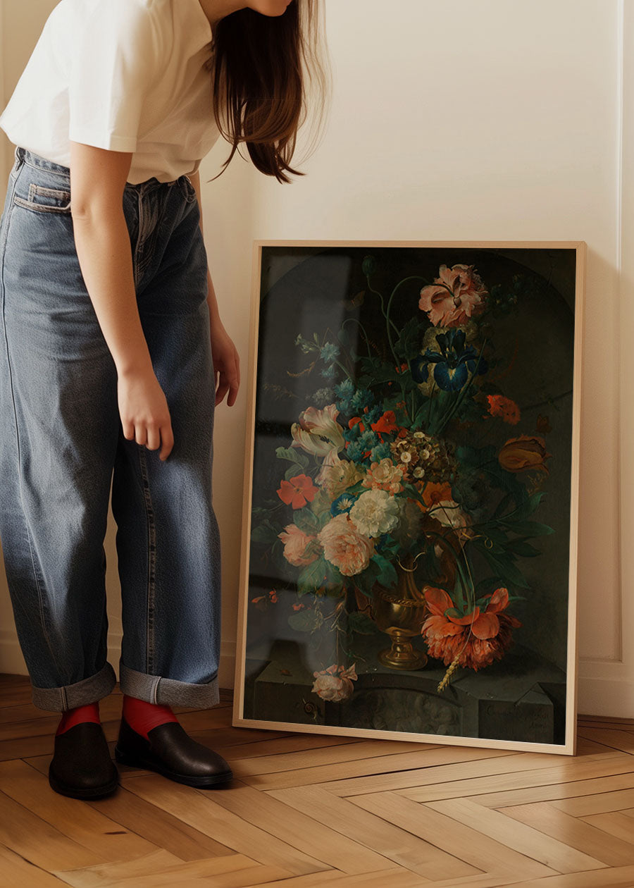 Flowers by Coenraet Roepel Still Life Painting