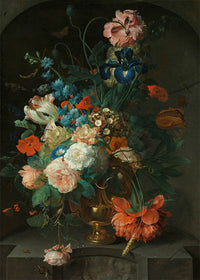 Flowers by Coenraet Roepel Still Life Painting