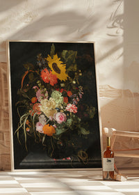 Roses & Carnations by Maria van Oosterwijck Still Life Painting