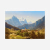 A Scene in the Bernese Highlands Print by Anton Hansch