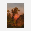 View from the Bluff sunset by Henry Ary Poster Print