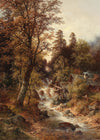 Waldmühle bei Windischgarsten by Carl Hasch Poster Print