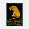 Pedro Domeco Vintage Sherry Tiger Poster Print
