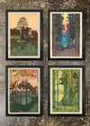 4 Prints & Frames - Yoshida Hiroshi Bundle 1