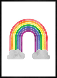 Rainbow Painting Print