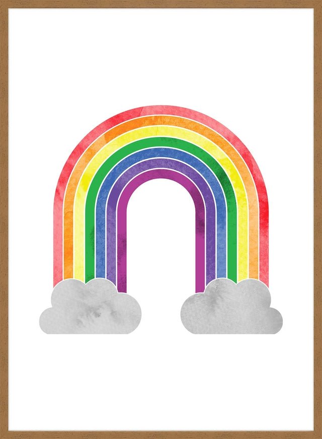 Rainbow Painting Print