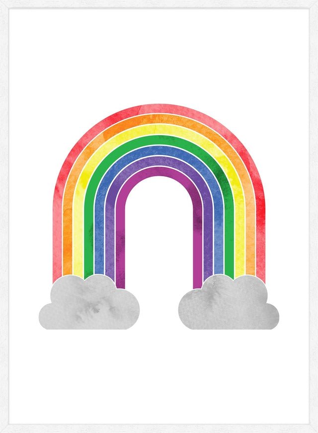 Rainbow Painting Print