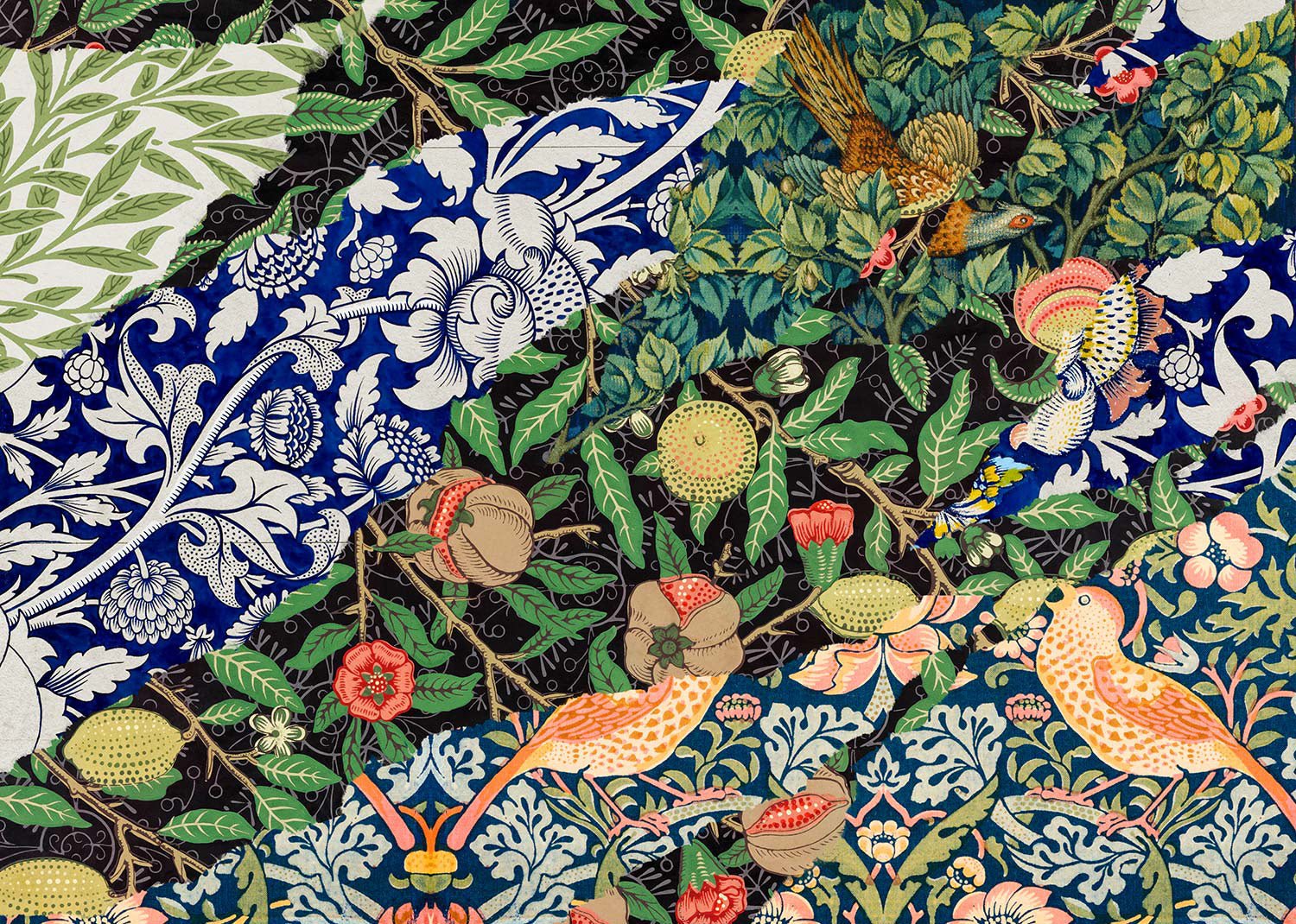 Maximalism William Morris Patterns Print