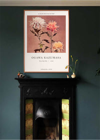 Kin-sui-ro Ogawa Kazumasa Japanese Flowers Print