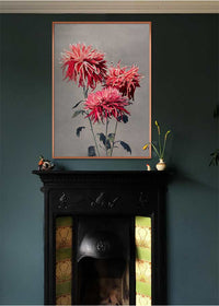 Asa-dsuma-bune Ogawa Kazumasa Flowers Print