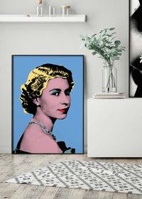Pop Art Queen Jubilee Print-InkAndDrop