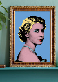 Pop Art Queen Jubilee Print-InkAndDrop