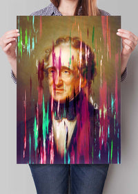 Paint Streaks Thomas Sully by Rembrandt Peale
