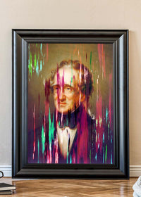 Paint Streaks Thomas Sully by Rembrandt Peale