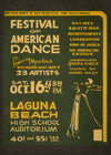 Vintage Festival of American Dance Laguna Beach Poster