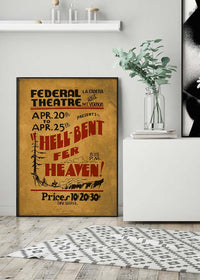 Hell Bent for Heaven Federal Theatre Poster