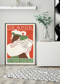 The Boston Sunday Herald Illustrated Magazine Cover Print