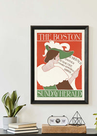 The Boston Sunday Herald Illustrated Magazine Cover Print