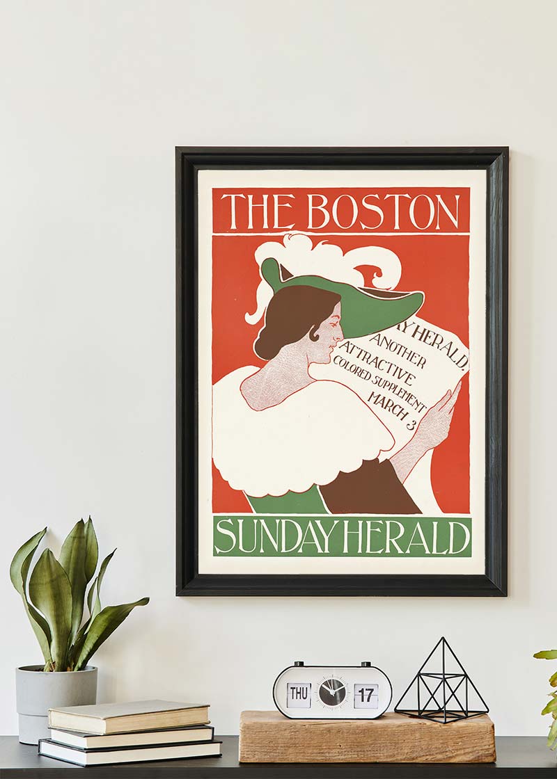 The Boston Sunday Herald Illustrated Magazine Cover Print