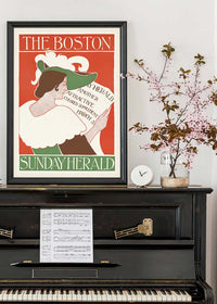 The Boston Sunday Herald Illustrated Magazine Cover Print