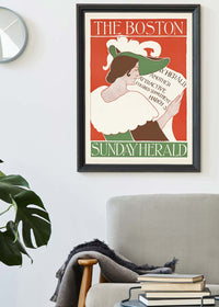 The Boston Sunday Herald Illustrated Magazine Cover Print