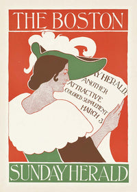 The Boston Sunday Herald Illustrated Magazine Cover Print