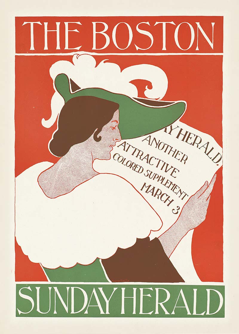 The Boston Sunday Herald Illustrated Magazine Cover Print