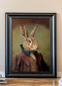 Hare Animal Head Portrait Print