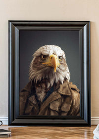 American Eagle Animal Portrait Print
