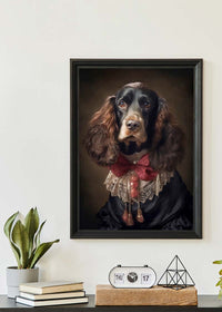 Brown Cocker Spaniel Portrait Print