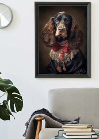 Brown Cocker Spaniel Portrait Print